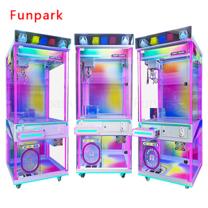 Hot Bán Sang Trọng Đồng Xu Hoạt Động Búp Bê Máy Đôi Thời Gian Đồ Chơi Claw <span class=keywords><strong>Crane</strong></span> Với Có Thể Điều Chỉnh Claw Sức Mạnh Cho Bán Hàng Tự Động Quà Tặng - Product Image 4