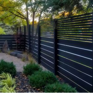 Paneles de cercado de privacidad para exteriores de 6 pies con recubrimiento de polvo de aluminio de gama alta de lujo profesional para jardín - Product Image 2