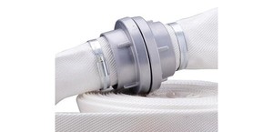 Manguera contra incendios de 25 mm de fibra de vidrio, duradera, con borde cosido, para incendios de clase A y B - Product Image 5