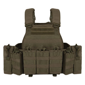 Giubbotto tattico di protezione del corpo per il sistema di <span class=keywords><strong>Molle</strong></span> gilet tattico da caccia tattico regolabile per attrezzature di difesa personale avventura all'aria aperta - Product Image 4