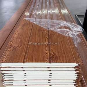 Panneaux sandwich en polyuréthane PU de 50 cm de largeur, fournis par l'usine, pour la décoration et l'isolation intérieure et extérieure - Product Image 5