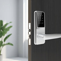 Cerradura Inteligente para Puerta con Tarjeta RFID de Fácil Instalación, Cerradura Electrónica TTlock Ble para Hotel, Entrada sin Llave, para Puerta de Madera, Apartamento, Hotel, Hogar