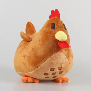 Juguete de peluche de pollo suave de 20cm de <span class=keywords><strong>Stardew</strong></span> <span class=keywords><strong>Valley</strong></span>, juguete de pollo sentado de peluche personalizado para niños, almohada suave, juguete de peluche - Product Image 5