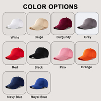 Individuelles Logo Sommer Reine Baumwolle 6-Panel Baseballkappe Mode Unisex Outdoor Sonnenschutz Lässige Sport-Baseballmütze