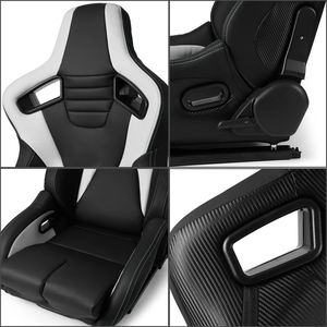 JIABEIR 1095 Universal Driver Car Leather regolabile Sport Simulator manifattura all'ingrosso Memory Soft Foam Sim <span class=keywords><strong>Racing</strong></span> Seat - Product Image 2