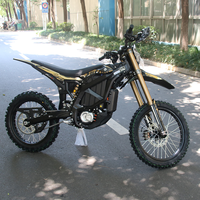 2025 Carbon Black Ultra Bee Edition 21KW 74V 60AH SurRon Electric Dirt Bike Motorbike Motorcycle for Sale