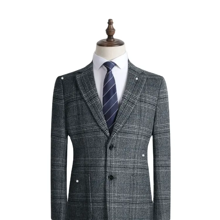 British Wind Leisure Suit Autumn And Winter Business Suit Coat Sense Of Design Men Suits