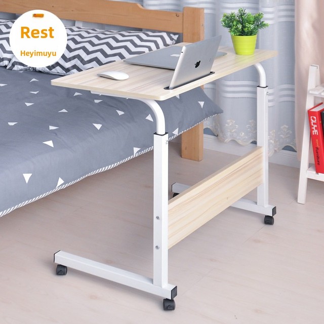 Portable Simple Lift Laptop Desk Bedside Study Desk Foldable Computer Table