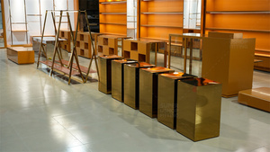 Trang Trí Mới Cho Cửa Hàng Bán Lẻ Túi Cửa Hàng Trưng Bày Túi Trưng Bày Bằng Gỗ - Product Image 5