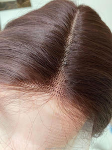 Peruca de Renda Transparente para Mulheres, Cabelo Longo e Cacheado, Fibra Química, Sem Cola, Resistente ao Calor - Product Image 6