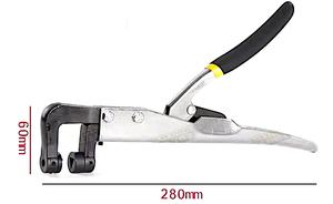 Pince à poinçonner manuelle en métal TY41219, poinçonnage breveté, calibre <span class=keywords><strong>19</strong></span>, pour la création de déformations pyramidales précises, à extrémité fermée, pour la découpe de persiennes sur un côté - Product Image 5