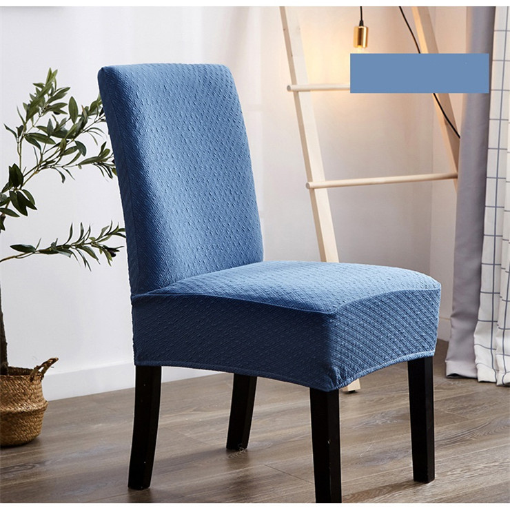 Эластичные чехлы для обеденных стульев-съемные моющиеся короткие чехлы для стульев, защитные чехлы для столовой, гостиной, кухни
