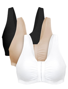 Soutien-gorge de sport pour femme, doux, élastique, respirant, pour l'entraînement, le fitness et la course à pied - Product Image 1