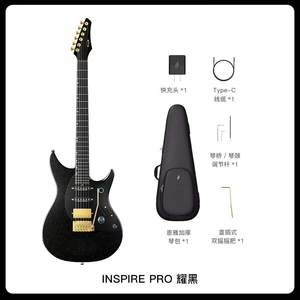 <span class=keywords><strong>Enya</strong></span> Inspire Pro กีตาร์ไฟฟ้าอัจฉริยะที่มีโครงสร้างคาร์บอนไฟเบอร์และตัวประมวลผลเอฟเฟกต์ระดับมืออาชีพในตัว - Product Image 5