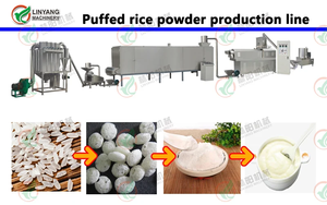 Ligne automatique de production de poudre nutritionnelle pour nourrissons Linyang, nouvelle machine de traitement du riz, composant principal des machines de fabrication de céréales - Product Image 6