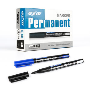 <span class=keywords><strong>Pennarello</strong></span> Permanente Gxin G-131 con Logo Personalizzato, Inchiostro a Rapida Asciugatura, Scrittura Fluida, Colori Brillanti, Impermeabile per Ufficio - Product Image 1