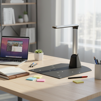 Scanner de documents portable pliable Kstar, double port USB, lumière LED, format A4, vitesse de numérisation 1 seconde par page, garantie 1 an, SDK