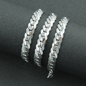 Pulsera de Cadena de Acero de Titanio de Diseño Simple, Popular y Moderno, Estilo Hiphop, Unisex, Joyería de Moda al por Mayor, Gran Venta 2026 - Product Image 2