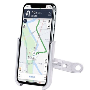 Support de téléphone de <span class=keywords><strong>moto</strong></span> réglable à Rotation de 360 degrés, support de téléphone de <span class=keywords><strong>moto</strong></span> en métal support de <span class=keywords><strong>Smartphone</strong></span> de rétroviseur de <span class=keywords><strong>moto</strong></span> - Product Image 2