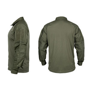 IDOGEAR 남성용 UFS 전술 카모 긴 소매 셔츠 야외 활동을위한 팔꿈치 패드가있는 직물 업그레이드 버전 - Product Image 2