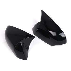 Boîtier de rétroviseur pour Renault Fluence 2009-2015, ABS noir, 1 paire avec ruban adhésif de 3 m - Product Image 2