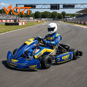 Kart à pédales Vortkart à usage commercial, 4 temps, 200 cm³, à essence, pour adulte, monoplace, location de kart à pédales pour circuit extérieur - Product Image 3