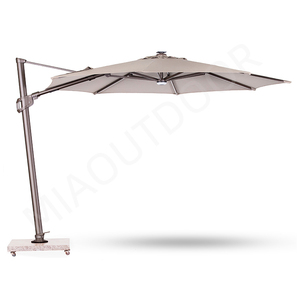 Parapluie d'extérieur, 4 pièces, en aluminium, suspendu, jardin, porte-à-faux - Product Image 2