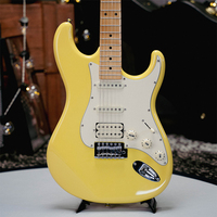 High-quality Custom-made 6-string Electric Guitar 22-fret Poplar Body 6-point Tremolo Bridge C-shape Maple Neck S-S-H Pickup