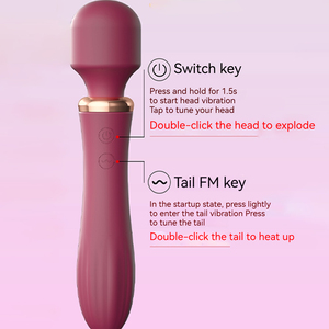 Masturbation Machine Vibrateurs Baguette Magique Vibrateurs Stimulateurs Clitoridiens Vaginal G-spot Masseurs Masturbateurs pour Femmes <span class=keywords><strong>Sex</strong></span> Toys - Product Image 4