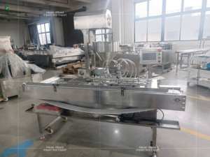 Máquina automática de llenado de pasta de alta eficiencia de 220V, inyector de nueva condición para inyector de crema de mantequilla y pastel de croissant - Product Image 6