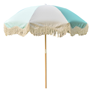 Livraison instantanée de marchandises en stock Parasol de plage en tissu pour pique-nique, piscine, bord de mer, soleil, extérieur - Product Image 2