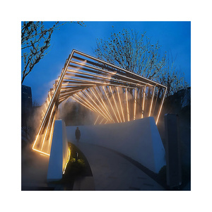 Nouvelle <span class=keywords><strong>fontaine</strong></span> de brouillard et de brouillard moderne personnalisée <span class=keywords><strong>fontaine</strong></span> de jardin extérieure unique <span class=keywords><strong>fontaine</strong></span> de brouillard de caractéristique de l'eau - Product Image 2