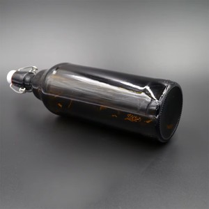 Vente en gros usine Nouvelle bouteille en verre à bouchon basculant couleur turquoise 500ml 1000ml Sérigraphie Scellée Vin Bière <span class=keywords><strong>Tequila</strong></span> Brandy Boîte de 100 pièces - Product Image 5