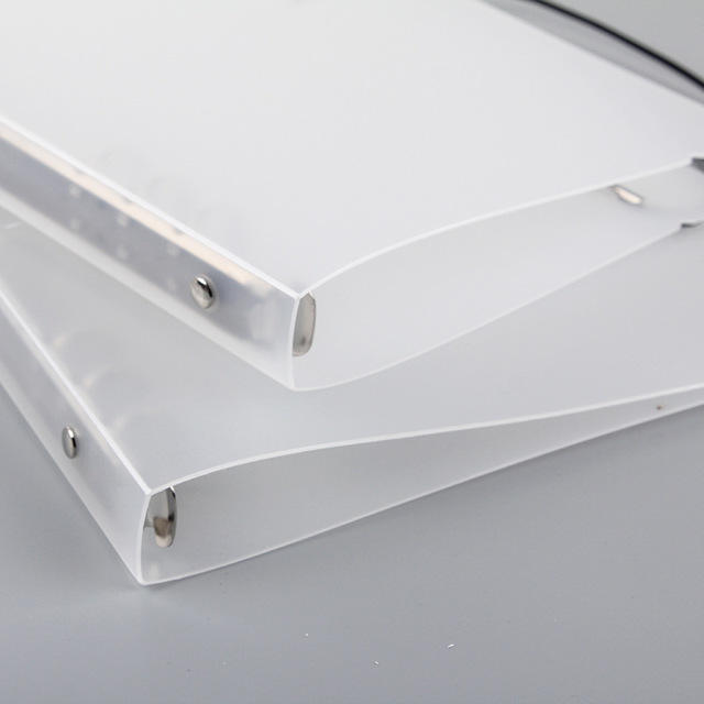 Transparent Ring Binder - Durable & Convenient Organizer
