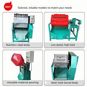 自動六角形八角形バレル研磨機電動金属バリ取り面取りハードウェア圧延機 - Product Image 2