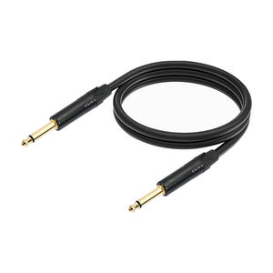 สายสัญญาณ ZC-XLR001 ขนาด 6 มม. แบบมีฉนวนป้องกัน ทองแดงปราศจากออกซิเจน สายเปลือย 3 แกน ชุบทอง หัวต่อ XLR ตัวผู้ ขนาด 6.35 มม. แบบ 1/4TS ลดราคาพิเศษ - Product Image 2