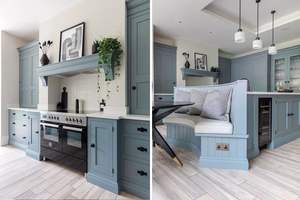 Conception Sur Mesure Aménagement Complet de Maison en Bois Meubles Modulaires en Bois Massif Armoire de Cuisine Moderne avec Îlot Central - Product Image 6