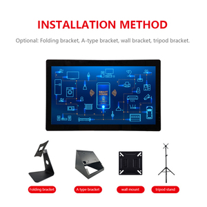 Veified Nhà Máy 43/50/55 Inch Treo Tường Màn Hình Công Nghiệp Android Tất Cả Trong Một Điều Khiển Công Nghiệp Cảm Ứng - Product Image 4