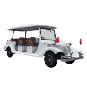 Best Selling Tourist Electric Vintage Classic Sightseeing Car Electric <b>Buggy</b> White 11-seater Scenic Classic Car - Product Image 1