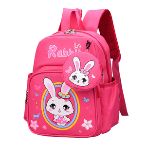 Tas Ransel Anak TK Motif Hewan Kartun Lucu GE New Arrival Bahan Polyester Anti Air Ringan Set 2 Pcs Dinosaurus - Product Image 1