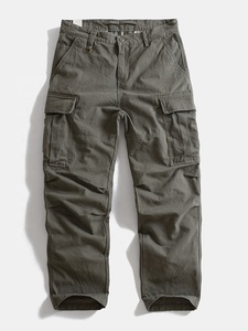 OEM <span class=keywords><strong>Pantalon</strong></span> cargo personnalisé pour hommes à taille élastique <span class=keywords><strong>Pantalon</strong></span> décontracté Sweats Cargo <span class=keywords><strong>Pantalon</strong></span> de jogging avec poches - Product Image 3