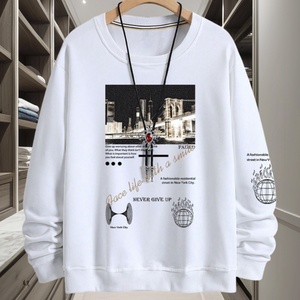 Factory Custom Men's Regular Fit Solid Colour Neck Sweatshirt Long Sleeve Pullover <strong>Hood</strong> Winter Embroidered Technique <strong>Fleece</strong> - Product Image 1