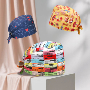 Cappelli Chirurgici e Berretti Infermieristici per Uomini e Donne, Cappello Estetico Traspirante per Veterinari, Dottori e <span class=keywords><strong>Infermieri</strong></span>, <span class=keywords><strong>Accessori</strong></span> Medici - Product Image 2