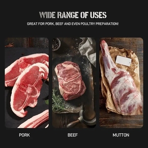 เครื่องมือถอดแผ่นเยื่อซี่โครง สแตนเลส สำหรับเตรียมบาร์บีคิว ปลอดภัยสำหรับเครื่องล้างจาน อุปกรณ์ครัวสำหรับย่าง - Product Image 5