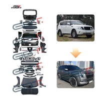 Kit carrosserie GBT 2026 Patrol Y62 à Y63, pare-chocs, feux, ailes, accessoires de mise à niveau pour Nissan Y62 2010-2019, conversion en kit carrosserie Patrol Y63