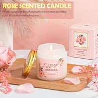 Panier-cadeau unique pour femmes, ensemble de soins personnels à la rose, 9 pièces, pour anniversaire, Noël, fête des mères, Saint-Valentin - Mères, amies