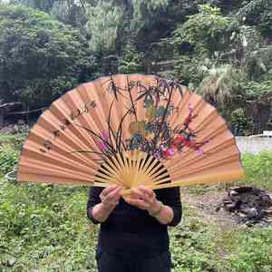 Giant 90CM Large Size <b>Bamboo</b> Hand Fan for Home Decoration - Product Image 4