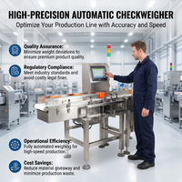 Báscula de Control de Peso en Línea Automática de Alta Velocidad |   Clasificador Dinámico de Peso para Cintas Transportadoras con Precisión de 0.1g para la Industria Alimentaria OEM/ODM