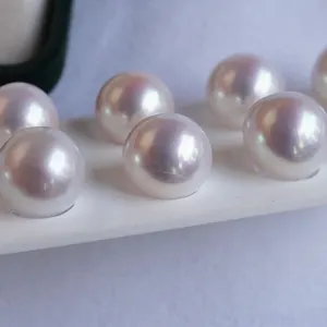 Prix usine perles d'eau douce naturelles de haute qualité perles Akoya chinoises 3A blanc 2.5-6.5mm sont utilisées pour façonner pendentif perle