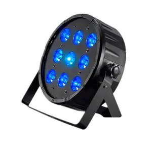 Luces led planas de plástico para dj, 9 unidades, 10W, RGBW, 4 en 1, 9x10W, RGBW, 2023